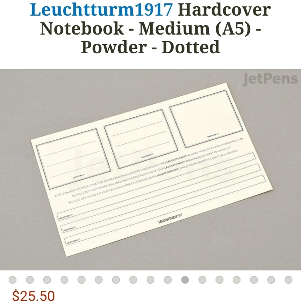 ❤️BUY 5 GET 3 FREE Notebook Medium (A5) Hardcover, 251 numbered pages, dotted